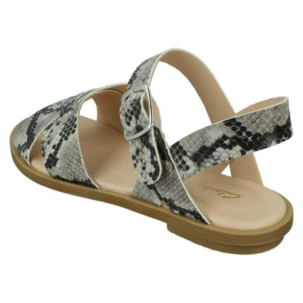Clarks Ladies Clarks Casual Sandals Willow Gild