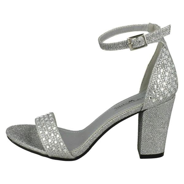 Anne Michelle Ladies Anne Michelle Diamante Sandals