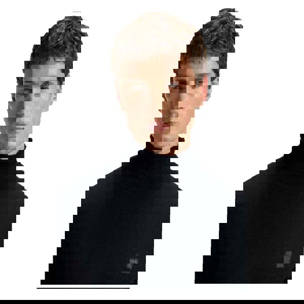 Boss Mens Akiro Roll Neck Sweatshirt - Black - 