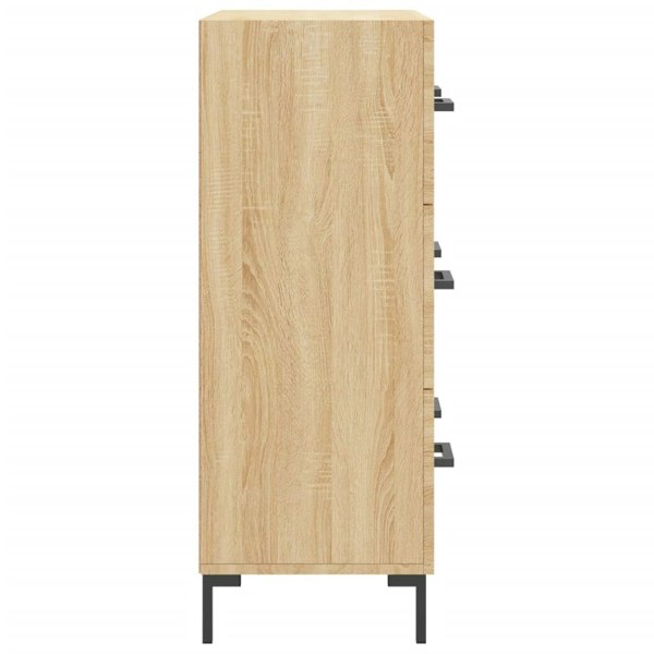 Berkfield Sideboard Sonoma Oak 69.5x34x90 cm Engineered Wood