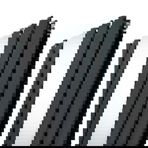 Monstershop Flat Mirror Radiator - 1800mm x 425mm - Anthracite Grey