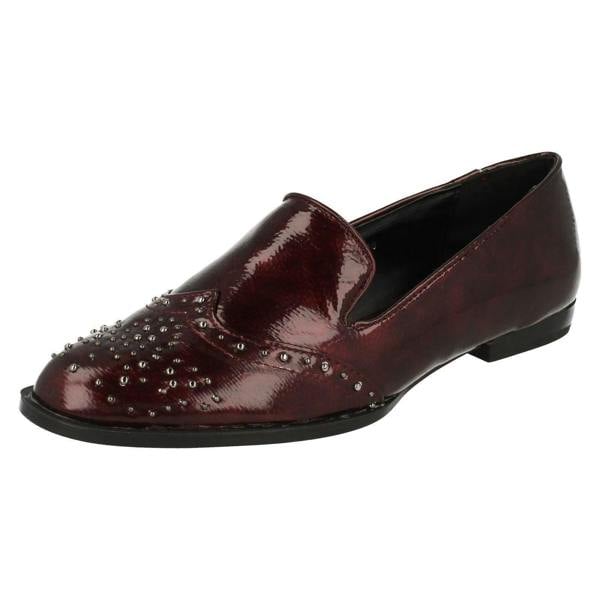 Spot On Ladies Spot On Loafer Style Shoe