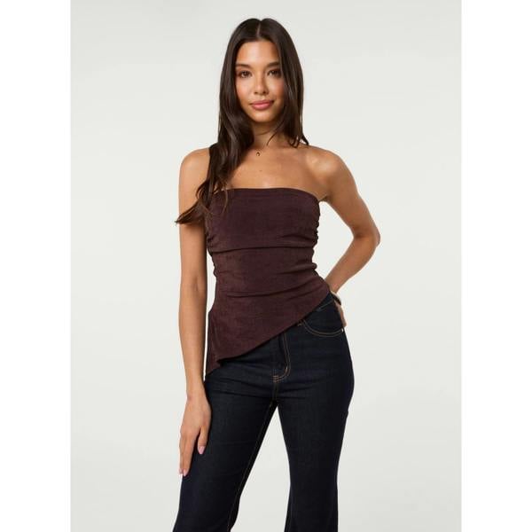 Pink Vanilla Acetate Bandeau Top