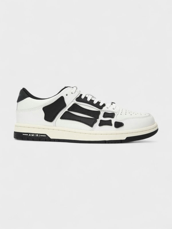 Amiri Skel Low Sneakers White Black - Womens