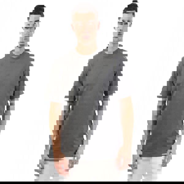 Hugo Mens Dapolino Print Logo T-Shirt - Grey - 