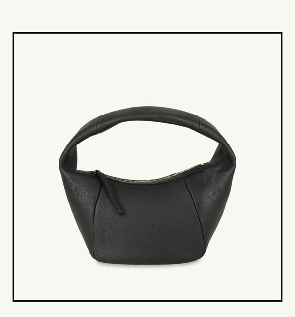 Apatchy London The Jasmine Leather Bag - Black