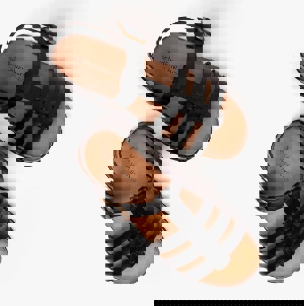 Heavenly Feet SALTWATER Womens Slingback Sandals Black