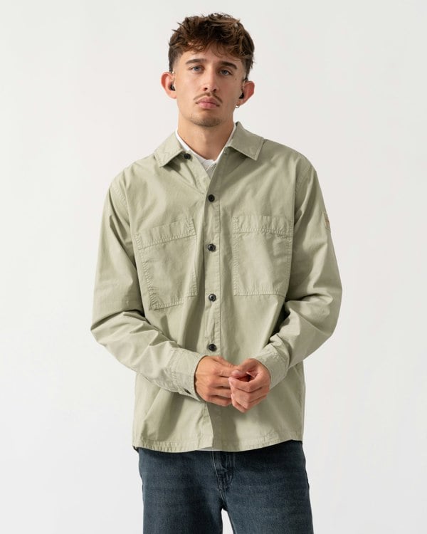 BOSS Orange Locky 2 Mens Overshirt 50543519 - Open Green 370
