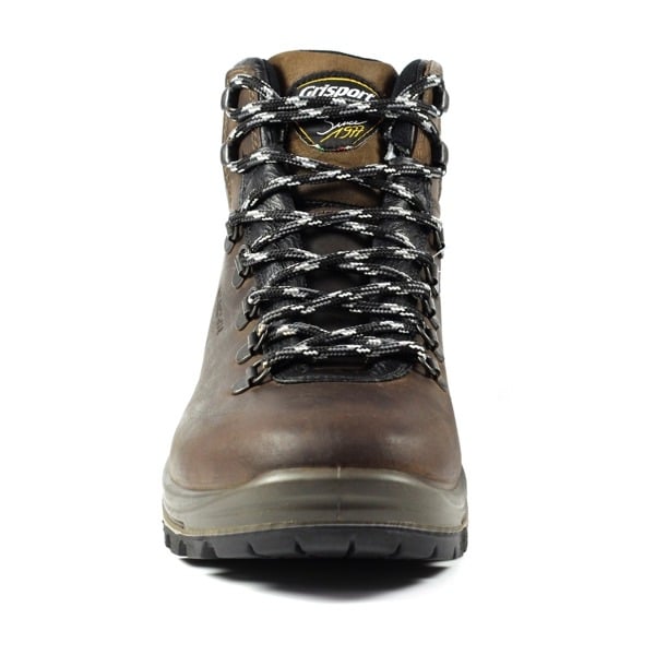 Grisport Mens Fuse Waxy Leather Walking Boots - Brown