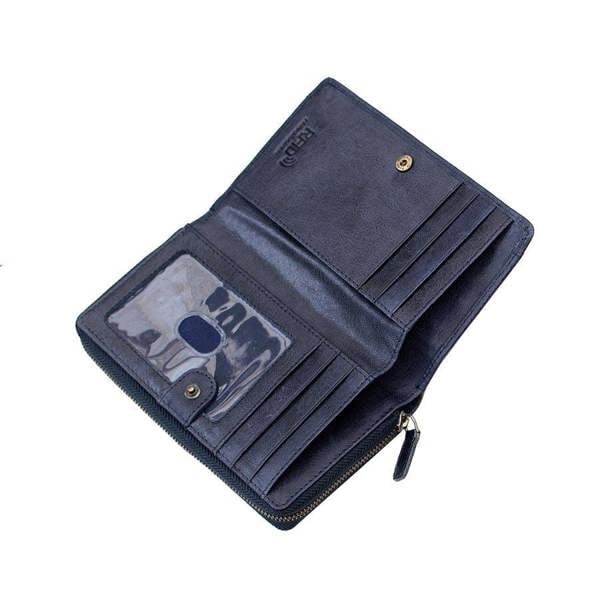 PRIMEHIDE RFID Bifold Leather Purse Arizona