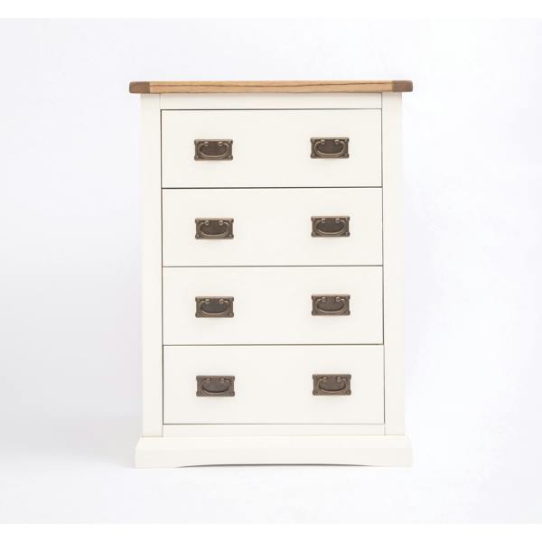 Cosenza 4 Drawer Chest of Drawers Bras Drop Handle