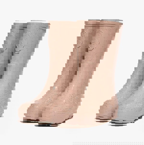 FitFlop WONDERWELLY Kids Rain Boots Rose Gold