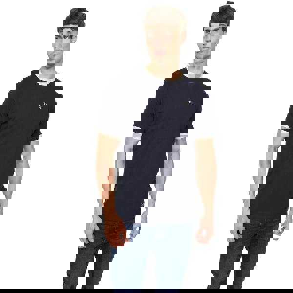 Crosshatch Mens Lamtopi T-Shirt - Navy - 