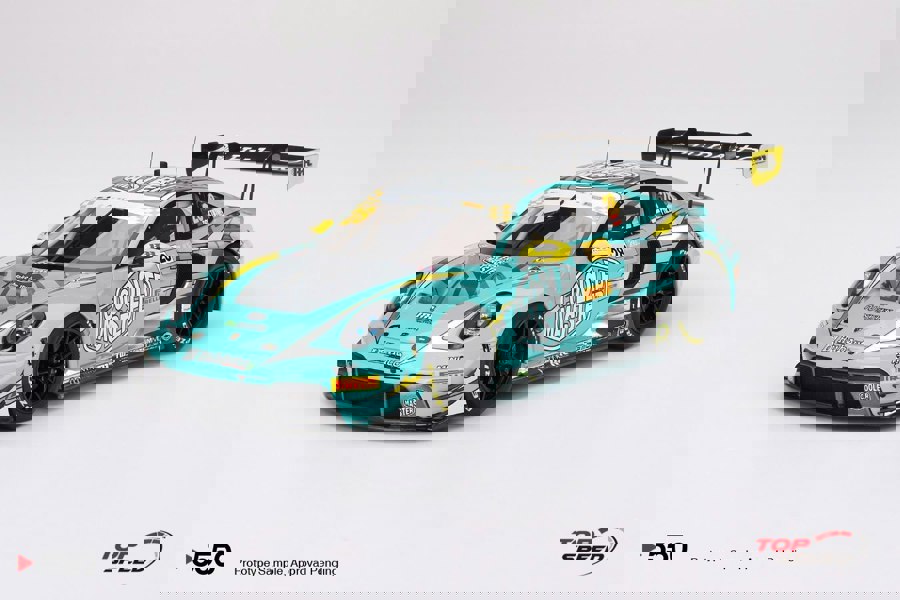 TSM Porsche 911 GT3 R #28 Hubauto 2023 FIA GT World C 70th Macau GP 1:18 TS0550
