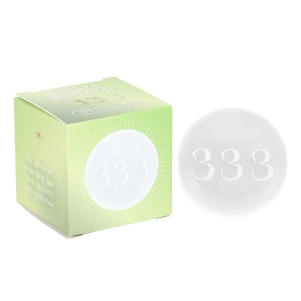 Serano 333 Angel Number Crystal Ball