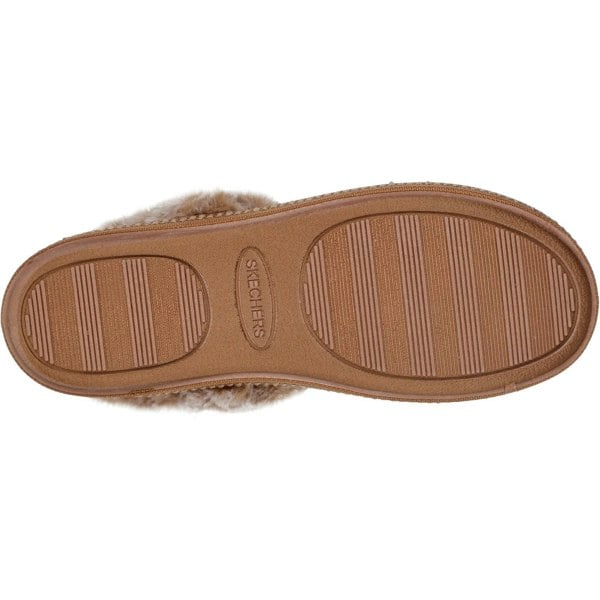 Skechers Cozy Campfire Fresh Toast Women's Slippers in Chestnut