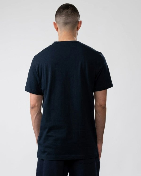 Belstaff Short Sleeved Mens Logo Patch T-Shirt - Dark Ink