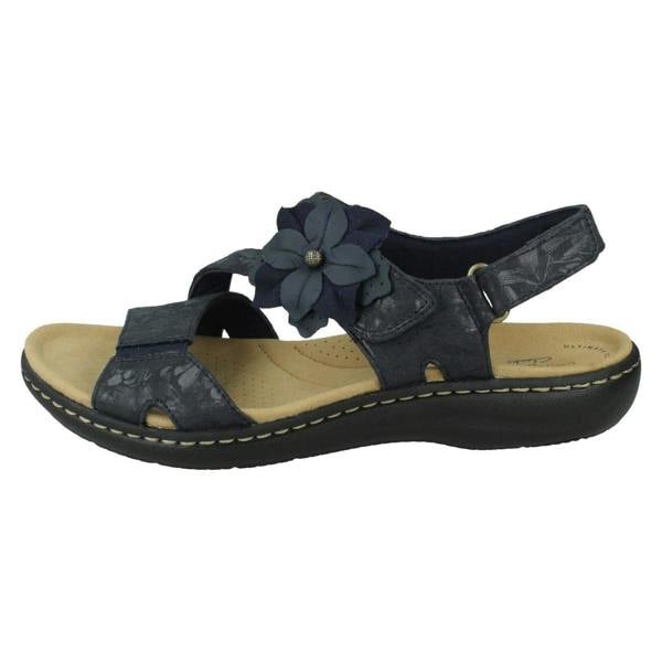 Clarks Ladies Clarks Slingback Sandals With Flower Detail Laurieann Bea