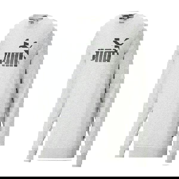 Puma Women's ESS Logo Sweatshirt - Light Grey Heather