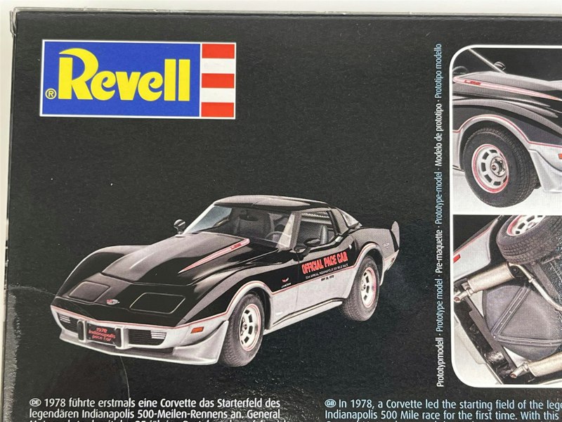 Revell 1978 Corvette Indy Pace Car 1:24 Scale Model Kit Revell 07646