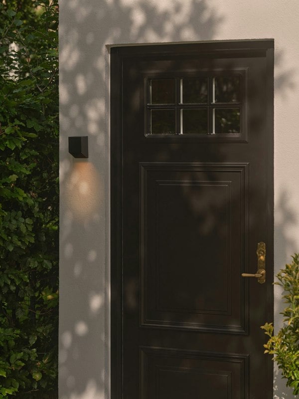 Nordlux Nico Square | Wall light | Black