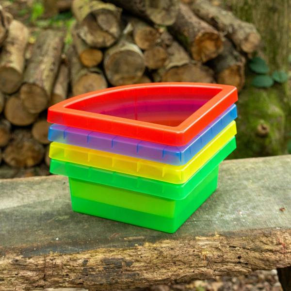 tickit Discovery Colour Quadrant Trays