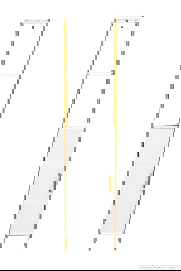 Living and Home 4-Tier Single-door Tall Bathroom Storage Cabinet