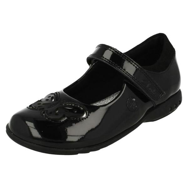 Clarks Girls Clarks Light Up School Shoes Trixi Rose