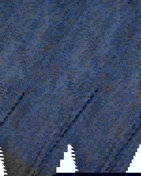 Lambretta Mens Paisley Field Scooter Classic Jacket Hooded Coat