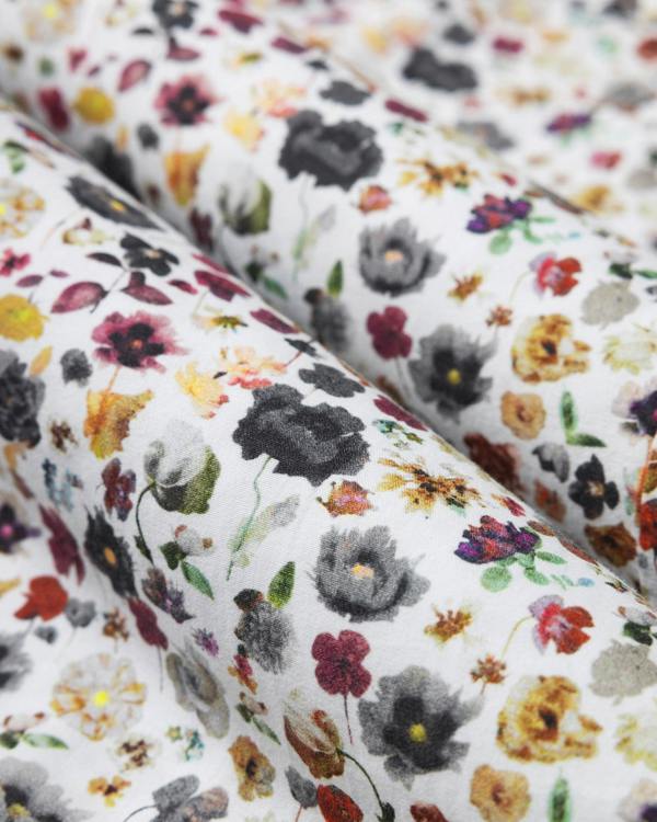 Steel & Jelly Limited Edition White Multi Floral Slim Fit Shirt