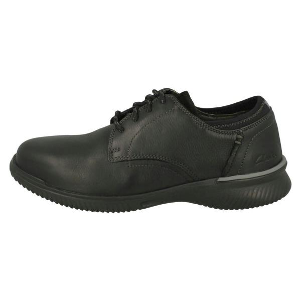 Clarks Mens Clarks Contoured Comfort Lace Up Shoes Donaway Plain