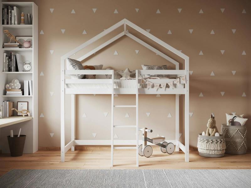 Nook House Midsleeper White