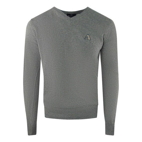 AQUA 69040 01 01 GREY JUMPER MENS S