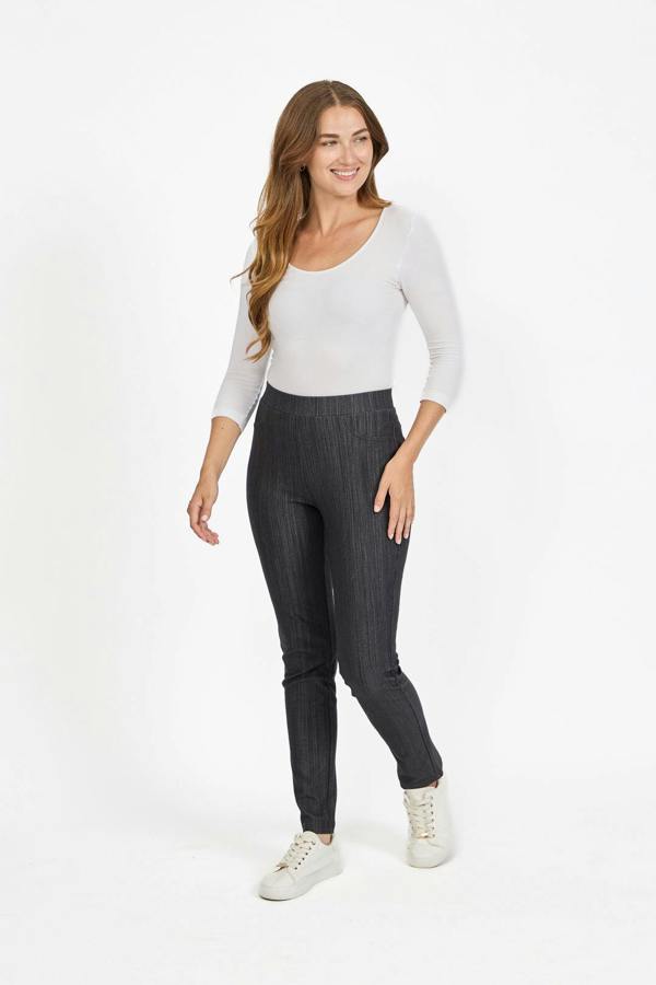 Mudflower Soft Denim Stretch Pull-On Jeggings