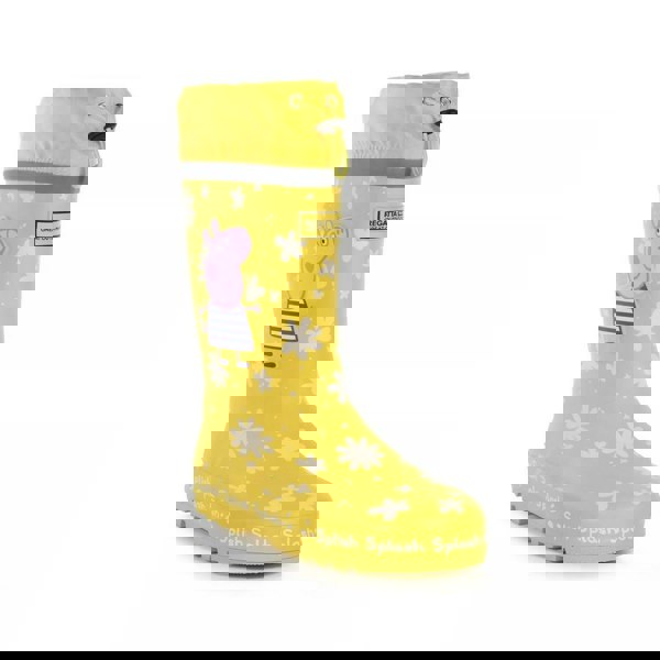 Regatta Kids Daisy Peppa Pig Wellington Boots - Maize Yellow