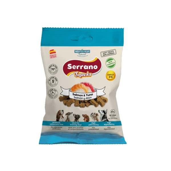 Serrano Snacks Salmon & Tuna Flavour 85g