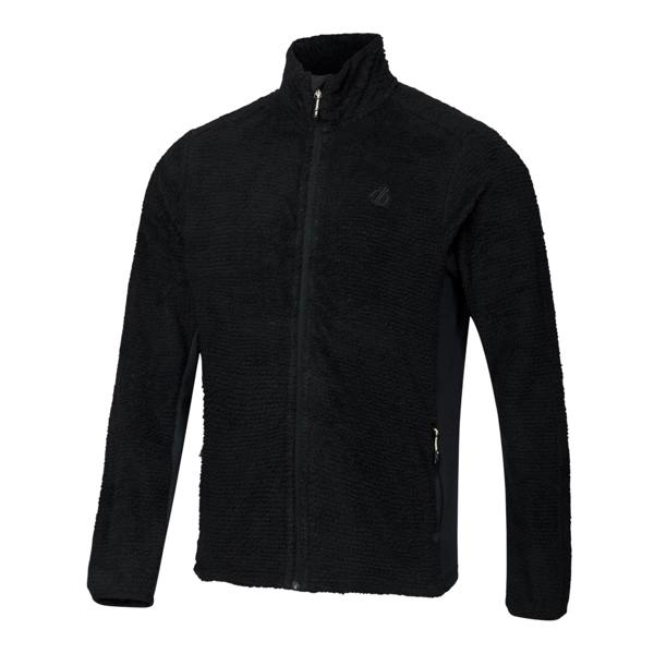 Dare 2B Mens Levitate Full Zip Fleece Jacket - Black - 