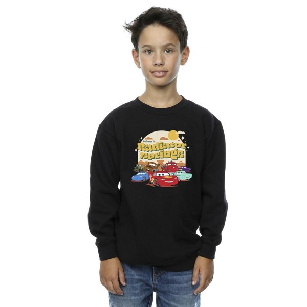 Disney Boys Cars Radiator Springs Group Sweatshirt - Black