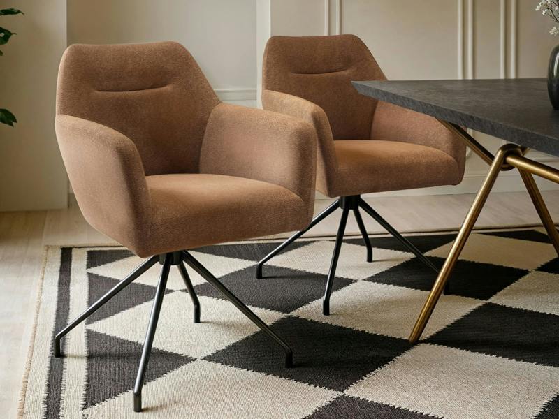 Isla Swivel Dining Chair Set of 2