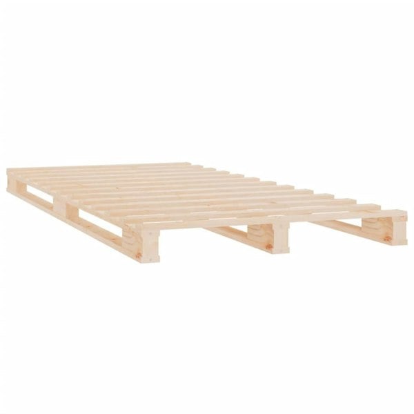 Berkfield Pallet Bed 75x190 cm Small Single Solid Wood Pine