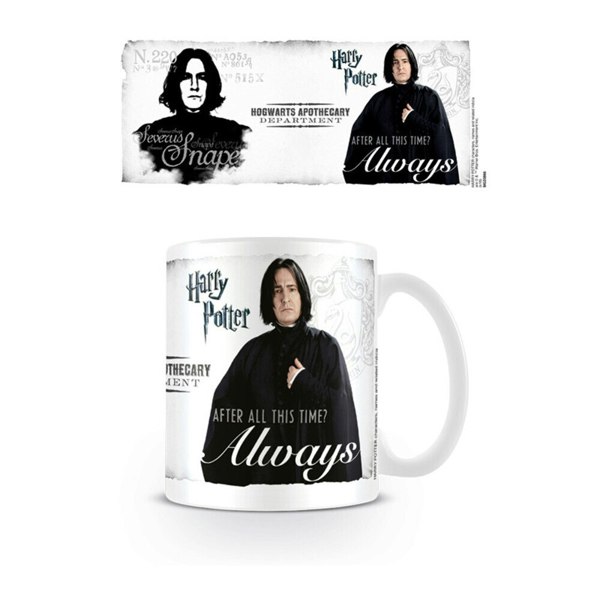 Harry Potter Always Mug - White/Grey/Black