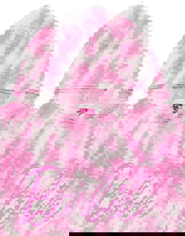 Barbie Girls Pink Tie Dye Poncho Towel