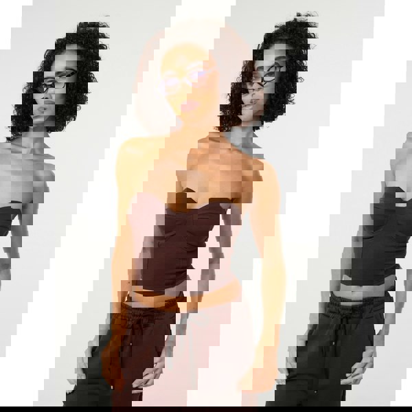 Pink Vanilla Bustier Jersey Zip Back