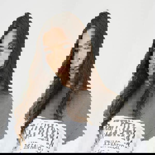 Brave Soul Grey Contrast Stripe Panel Crew Neck Sweatshirt - Grey Image 4