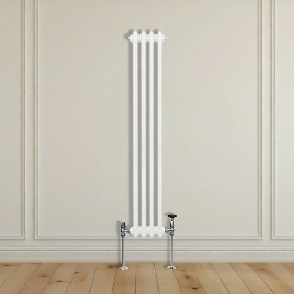 Monstershop Traditional 2 Column Radiator - 1500 x 202mm - White