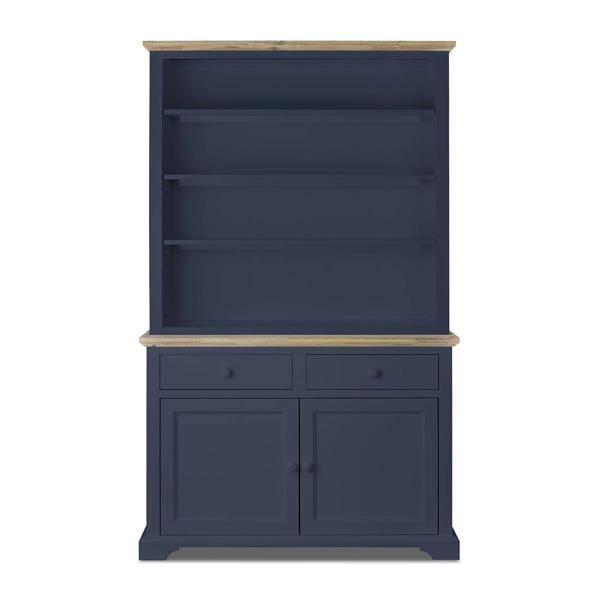 Statement Furniture Florence Display Cabinet with Height Adjustable Shelves and Cupboard