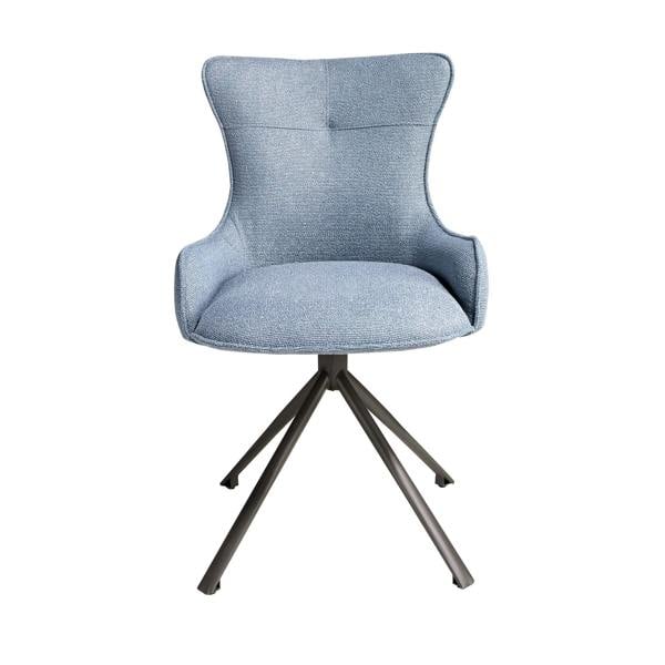 Angel Cerdá Swivel chair in blue fabric 4204
