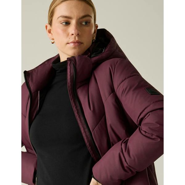 Regatta Womens/Ladies Merida Long Length Padded Jacket - Fig