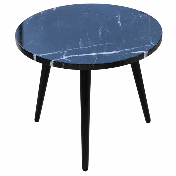 Black Marble Top Coffee Table
