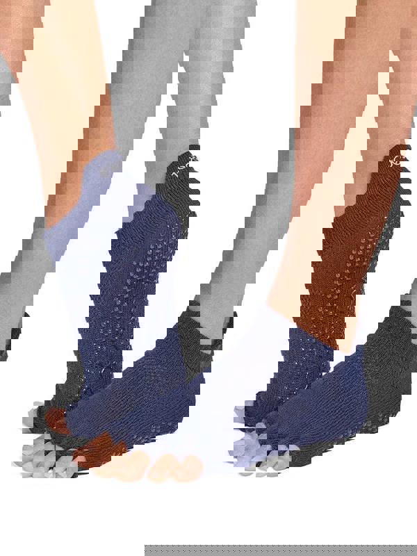 ToeSox Low Rise Half Toe Women's Yoga Grip Socks
